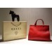 Gucci GG Marmont leather tote 409155 Red