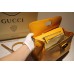 Gucci Bamboo Daily leather top handle bag 392013 Yellow