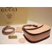 Gucci Vintage Leather Bamboo Top Handle Bag In Pink With A Mini Mirror