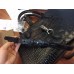 Gucci Jackie Soft Crocodile Top Handle Bag Black