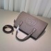 Gucci Soho leather top handle bag 431571 grey