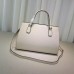 Gucci Soho leather top handle bag 431571 white