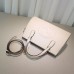 Gucci Soho leather top handle bag 431571 white