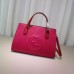 Gucci Soho leather top handle bag 431571 Red and pink