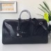 GUCCI 206500 GG SUPREME large carry-on duffle BLACK