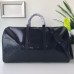 GUCCI 206500 GG SUPREME large carry-on duffle BLACK