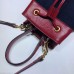 Gucci Ophidia Web Suede Small Bucket Top Handle Bag 550621 Blue