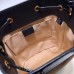Gucci Ophidia Web Suede Small Bucket Top Handle Bag 550621 Brown