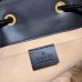 Gucci Ophidia Web Suede Small Bucket Top Handle Bag 550621 Brown