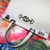 Gucci Zumi Ostrich Pattern Medium Top Handle Bag 564714 White 2019