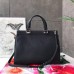 Gucci Zumi Grainy Leather Medium Top Handle Bag 564714 Black 2019