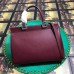 Gucci Zumi Grainy Leather Medium Top Handle Bag 564714 Burgundy 2019