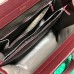 Gucci Zumi Grainy Leather Medium Top Handle Bag 564714 Burgundy 2019