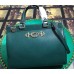 Gucci Zumi Grainy Leather Medium Top Handle Bag 564714 Green 2019