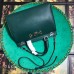 Gucci Zumi Grainy Leather Medium Top Handle Bag 564714 Green 2019