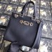 Gucci Zumi Grainy Leather Small Top Handle Bag 569712 Black 2019