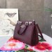 Gucci Zumi Grainy Leather Small Top Handle Bag 569712 Burgundy 2019