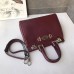 Gucci Zumi Grainy Leather Small Top Handle Bag 569712 Burgundy 2019