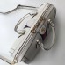 Gucci Web Ophidia Medium Top Handle Bag 524532 Leather White 2019