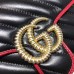 Gucci Diagonal GG Marmont Mini Top Handle Bag 583571 Black