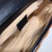 Gucci Diagonal GG Marmont Mini Top Handle Bag 583571 Brown 2019