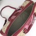 Gucci Vintage Web Embroidered Bag 406868 Burgundy