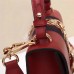 Gucci Sylvie leather mini handbag 421883 Red(ENYI-722202)