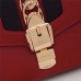 Gucci Sylvie leather mini handbag 421883 Red(ENYI-722202)