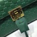 GUCCI PADLOCK SINATURE TOP HANDLE BAG 453188 GREEN 2017