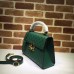 GUCCI PADLOCK SINATURE TOP HANDLE BAG 453188 GREEN 2017