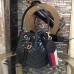 Gucci Sylvie Web Strap GG Marmont Chevron Quilted Leather Bucket Bag 476674 Black 2017