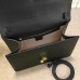 Gucci Sylvie leather top handle Medium Bag 431665 Black(KDL-722502)