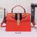 Gucci Sylvie Gucci Signature bag 431665 Red(KDL-722505)