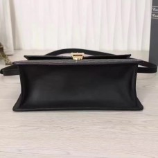 Gucci Sylvie Gucci Signature bag 431665 Black(KDL-722506)