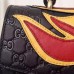 Gucci Sylvie Gucci Signature bag 431665 Black(KDL-722506)