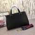 Gucci Sylvie leather top handle bag 453790 Black(KDL-722707)