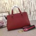 Gucci Sylvie leather top handle bag 453790 Red(KDL-722709)