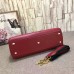 Gucci Sylvie leather top handle bag 453790 Red(KDL-722709)