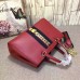 Gucci Sylvie leather top handle bag 453790 Red(KDL-722709)