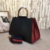 Gucci Nymphaea Leather Top Handle Medium Bag 453764 Black/Red 2017(kdl-742501)