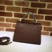 Gucci GG Marmont leather Top Handle Small Bag 442622 Coffee 2018