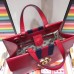 Gucci Web GG Marmont Top Handle Bag 476470 Red 2017