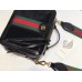 Gucci Ophidia Suede Small Shoulder Bag 550622 Black 2018