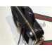 Gucci Ophidia Suede Small Shoulder Bag 550622 Black 2018