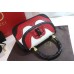 Gucci Limited Edition New Bamboo Python Top Handle Bag Red/Black/White