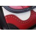 Gucci Limited Edition New Bamboo Python Top Handle Bag Red/Black/White