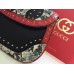 Gucci Limited Edition New Bamboo Python Top Handle Bag Black/Red