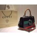 Gucci Dionysus leather top handle bag 421999