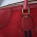 Gucci Men's Suede Duffle Bag 459311 Red 2018