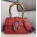 Gucci Web Shoulder Strap Dionysus Mini Top Handle Bag 523367 Red 2018